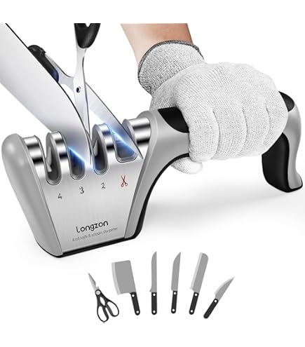Amazon.com: Mcgowan Firestone 2-Stage Knife Sharpener: Home & Kitchen