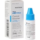 McKesson 06-R5051-1 True Metrix Pro Professional Monitoring Blood Glucose Meter, Control Level 1