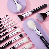 Jessup 25pc Professional Makeup Brush Set Natural Synthetic Hair Foundation view 7