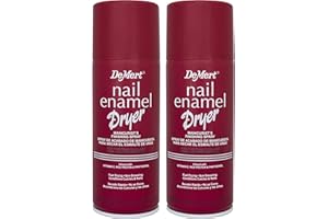 Demert Brands Nail Enamel Dryer Manicurist's Finishing Spray - (2-Pack) 7.5 fl oz Spray Can - Fast Drying