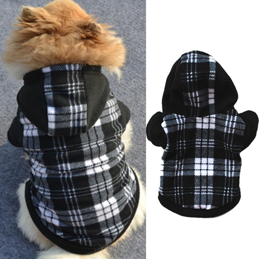 BESUFY Dog Onesie,Breathable Cute Soft Warm Christmas Puppy Clothes for