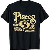 Pisces Zodiac Sign - Pisces Zodiac Birthday T-Shirt