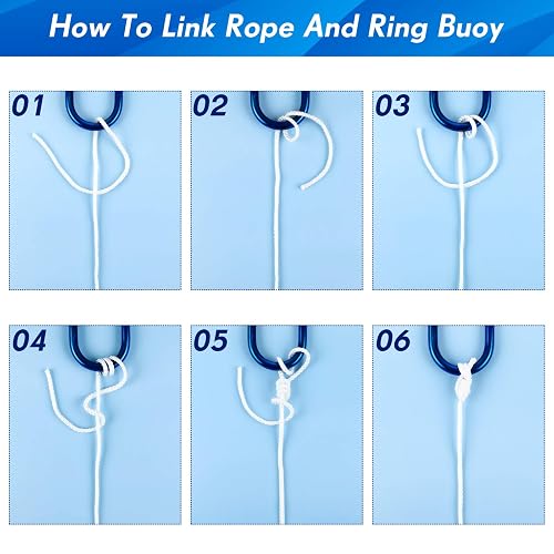 Boat Deck Rope Spring Boat Rescue Rope 15m Floating Lifesaving Rope With Spring Hook ...