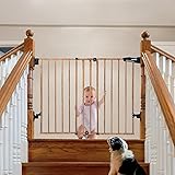 Babelio 26-43" No Bottom Bar Baby Gate for
