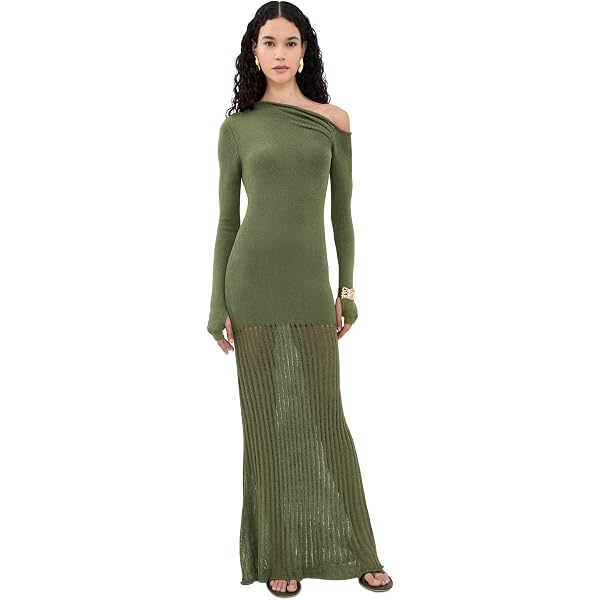 seven wonders green and white dress Fortunate One