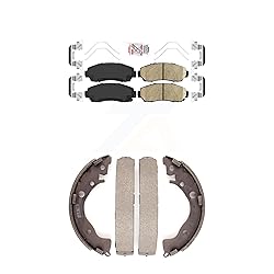 Transit Auto Front Rear Ceramic Disc Brake Pads Kit