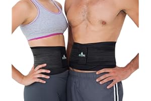 AllyFlex Back Brace for Lifting Lumbar Support Belt for Men and Women - Orthopedic 3D Lumbar Pads for Lower Back Pain Relief 
