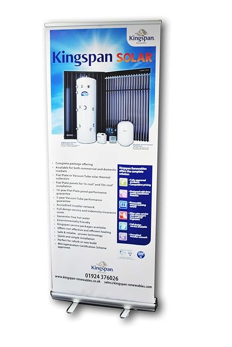 Roller Roll Up Banner Exhibition Display Stand Amazon Co Uk