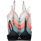 Alyce Ives Intimates Girls, Teens & Petite Women Lightly Padded A Cup Bra-6 Pack