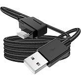 ACANDYA for DJI Remote Controller Charging Cable USB-A to USB-C Braided 6FT | Charge Cord for DJI-Mavic 2 Pro/Zoom, Mini/SE, for Mavic Pro/Air 1st Gen, Spark-RC,1.8m/6FT Cable Charge Only (No Data)