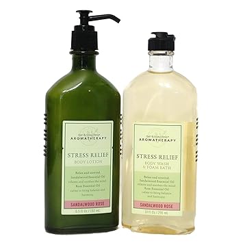 Bath Body Works Aromatherapy Stress Relief Body Wash Foam Bath 10 Fl Oz And Body