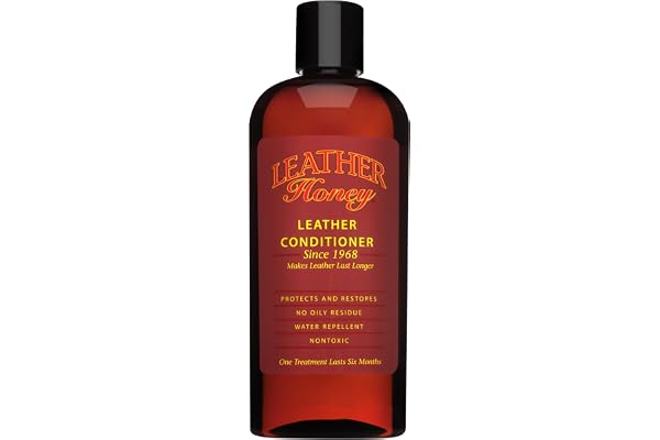Leather Honey Leather Conditioner – Non-Toxic & Made in the USA Since 1968