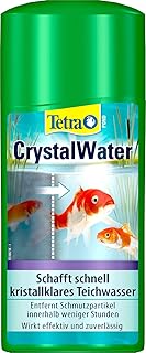 Tetra Pond CrystalWater (für kristallklares Wasser im Gartenteich, Wasserklärer gegen Trübungen), 500 ml Flasche