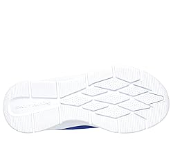Skechers Boys' Microspec Max, Blue/Lime, 5 Big Kid