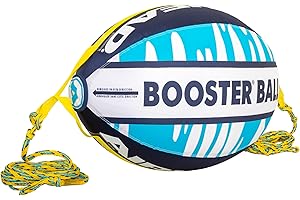 Airhead Booster Ball - Towable Tube Rope Performance Ball - Works for Boating, Water-Skiing, Wakeboarding, and More - Boating and Water Sports