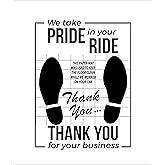 CHORMING White Car Paper Floor Mats : 50 Pcs Disposable Floor Cars Auto Vehicles Automotive Mat Covers Protector Detailing Detail Wash Temporary Sticky 16x20inch, fzp202