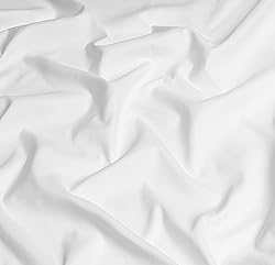 Chanasya Premium Soft White Twin Bed Sheets Set