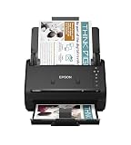 Epson Workforce ES-500W II Wireless Color Duplex Desktop Document Scanner for PCand Mac with Auto Feeder (ADF), Scan from Smartphone or Tablet