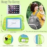 AiTuiTui Travel Size Magnetic Doodle Board with 3 Stamps Green view 5