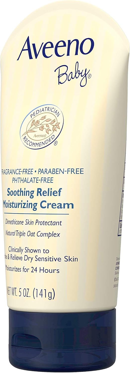 aveeno baby soothing relief moisture cream 5 oz