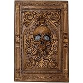 Pacific Giftware Gothic Skull Tarot Box Ornate Decorative Storage for Tarot Cards Jewelry Keys Coins Trinkets Polyresin Unique Gift Vintage Occult Home Decor 2.3