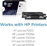 HP CE505D 05A Original Black LaserJet Toner Cartridges Multipack 2 Pack view 2