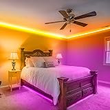 phopollo 15m LED Strip Lights with Remote App Control Music Sync 5050 12V view 4