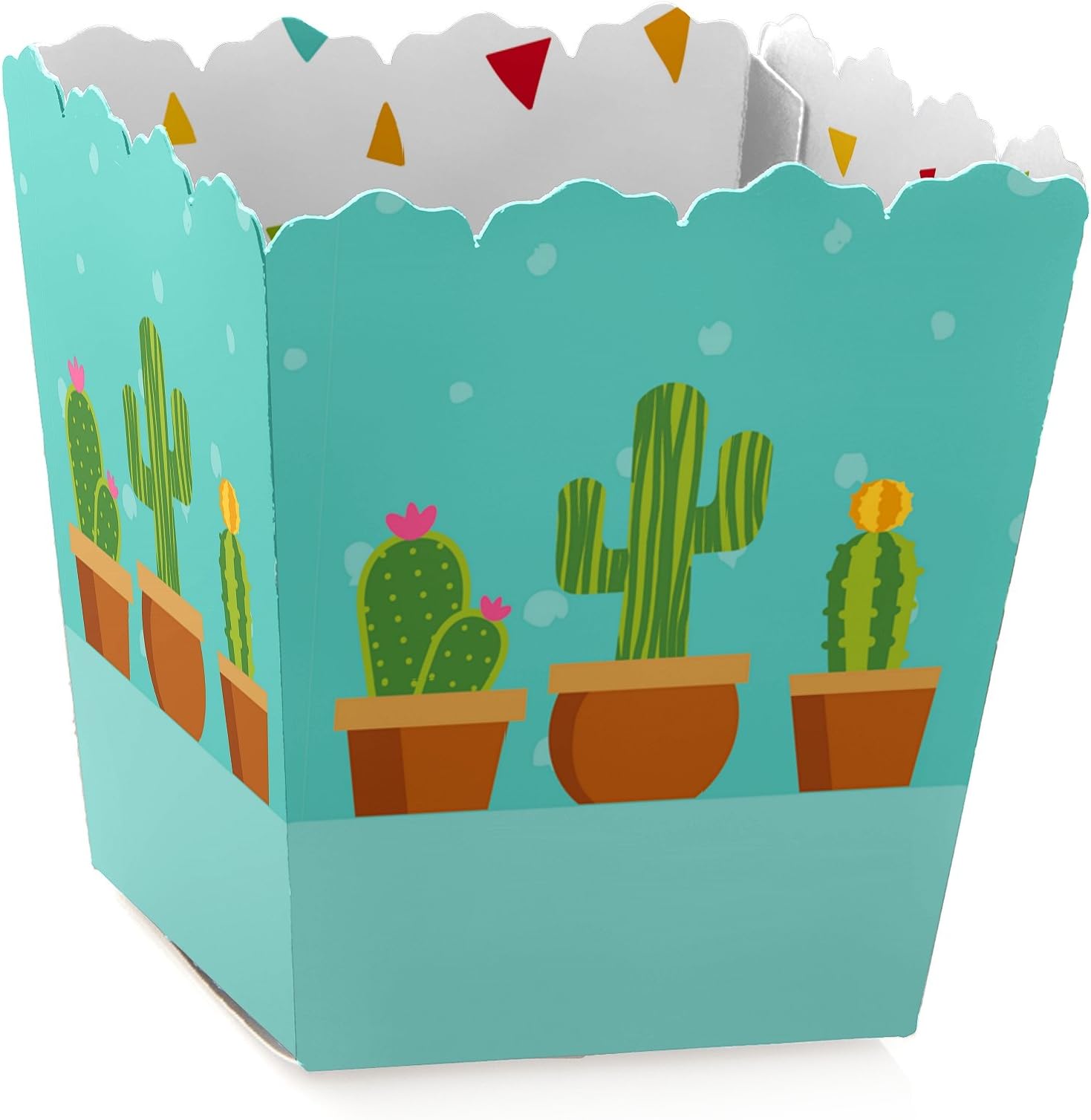 Let's Fiesta - Mexican Fiesta - Party Mini Favor Boxes - Mexican Fiesta or Cinco de Mayo Treat Candy Boxes - Set of 12