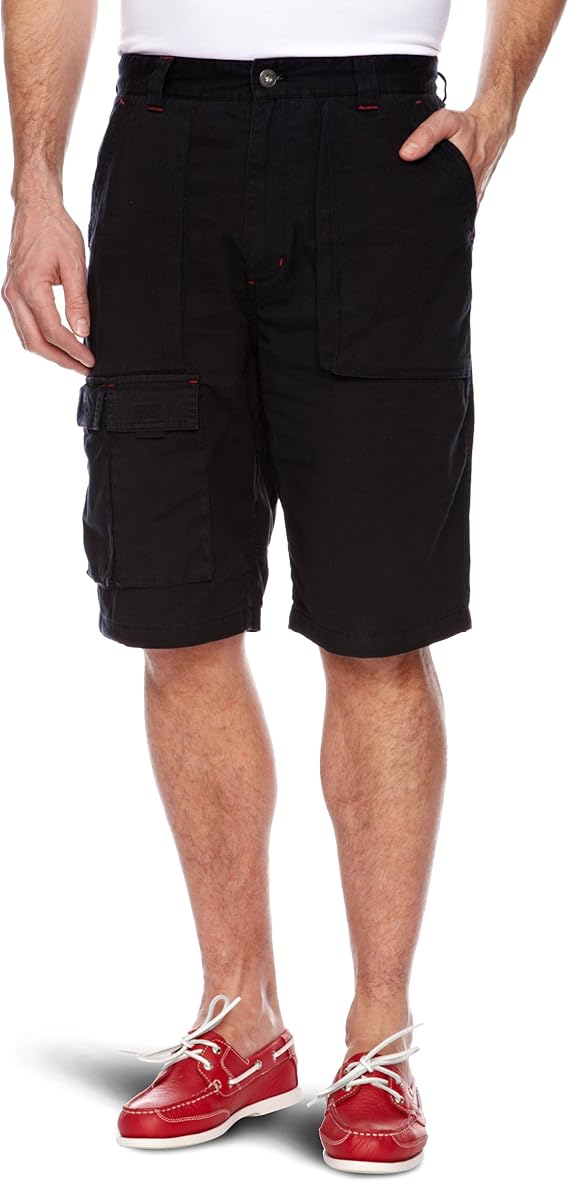 Musto Men's 6 Pocket Cotton Crew Shorts, Blue (Navy), Large