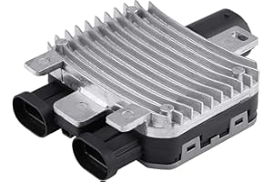 KIMISS Cooling Fan Control Module Engine Cooling Fan Controller 7T43-8C609-BA Aluminum Radiator Cooling Fan Unit Control Module for Galaxy III/S 2006-2015/V60 S80 V70 XC60 XC70