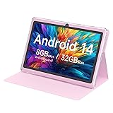 HOTTABLET Tablet 7Inch Android 14.0 with Protective