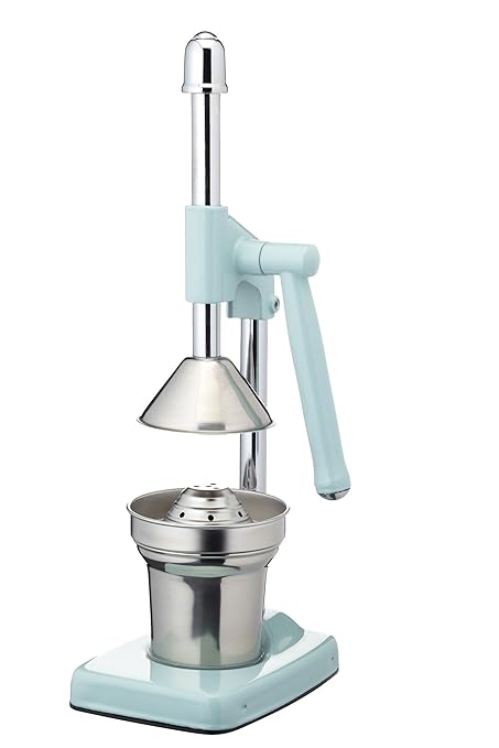 Living Nostalgia LNJUICERBLU Kitchen Craft - Exprimidor, color azul