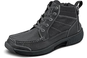Orthofeet Men's Orthopedic Leather Ryder Boots