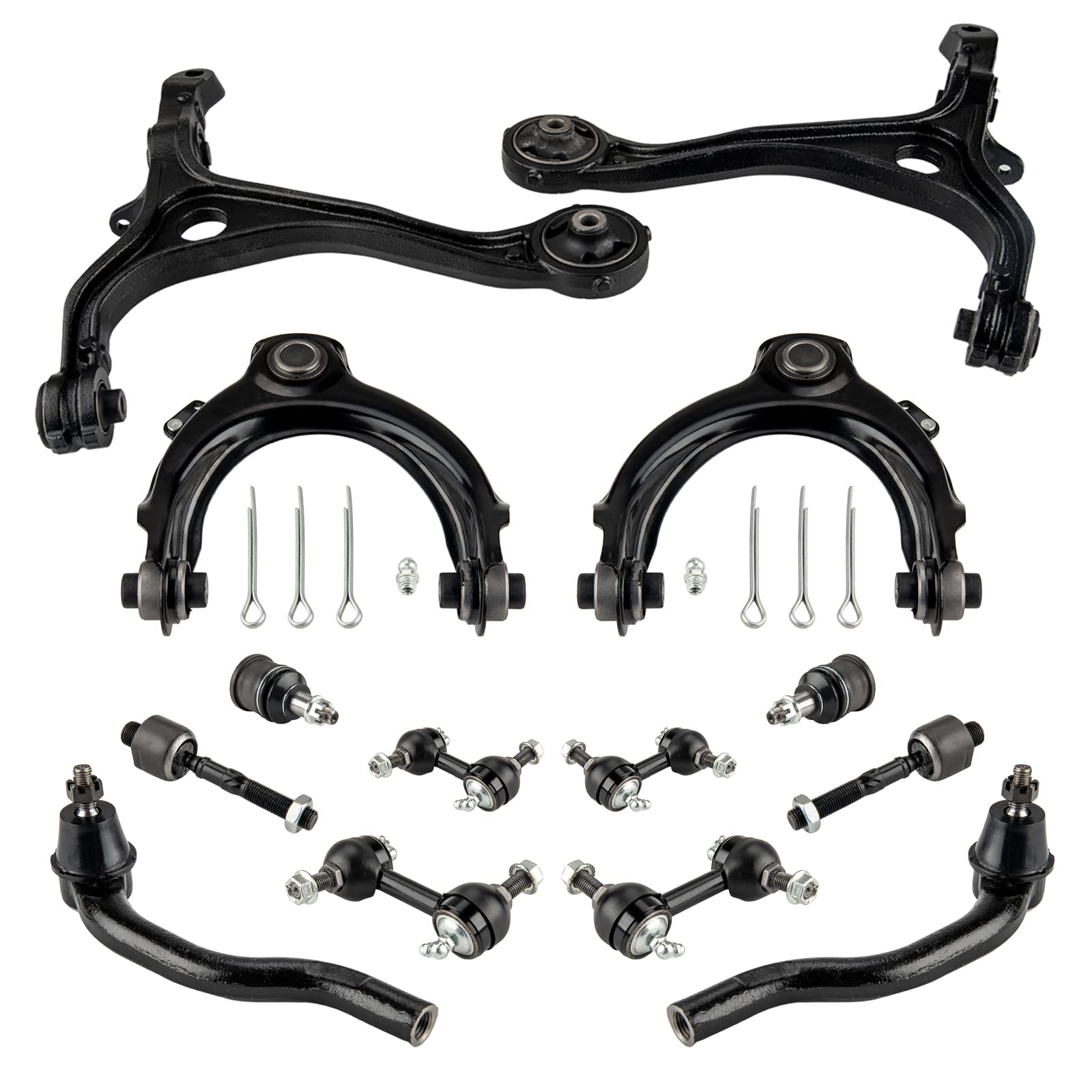KAC Front Upper + Lower Control Arm with Ball Joint