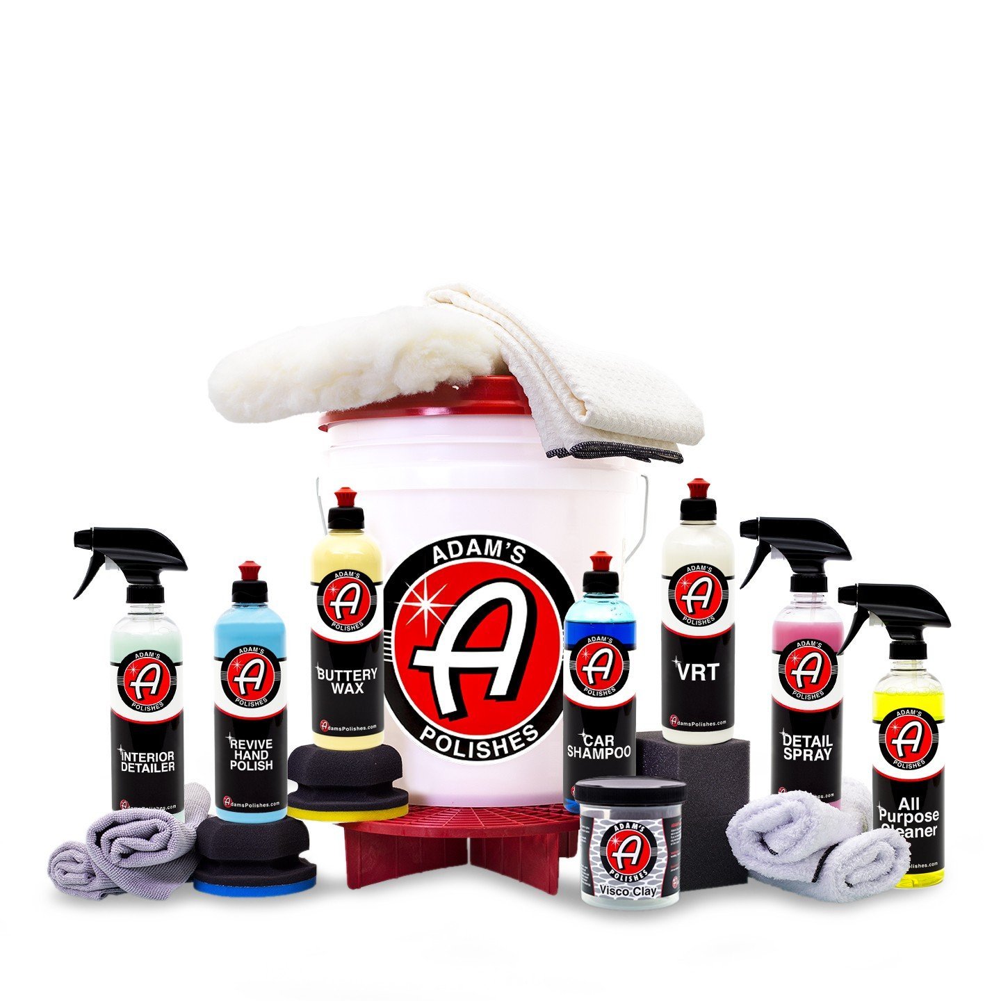 Adam's Essentials Complete Professional Car Detailing Kit (Classic Kit