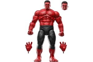 Marvel Legends Series Red Hulk, Captain America: Brave New World Collectible Deluxe 6 Inch Action Figure