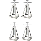 Dumble RV Stabilizer Jacks Camper Leveling Blocks 4-Pack – Heavy Duty Leveling Blocks for Trailer, Camper, Motorhome