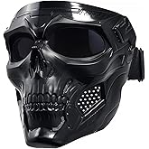 Motorcycle Face Mask Full Face,Dirt Bike Goggles Motocross, ATV, Offroad, Riding Racing Goggles for Men Women