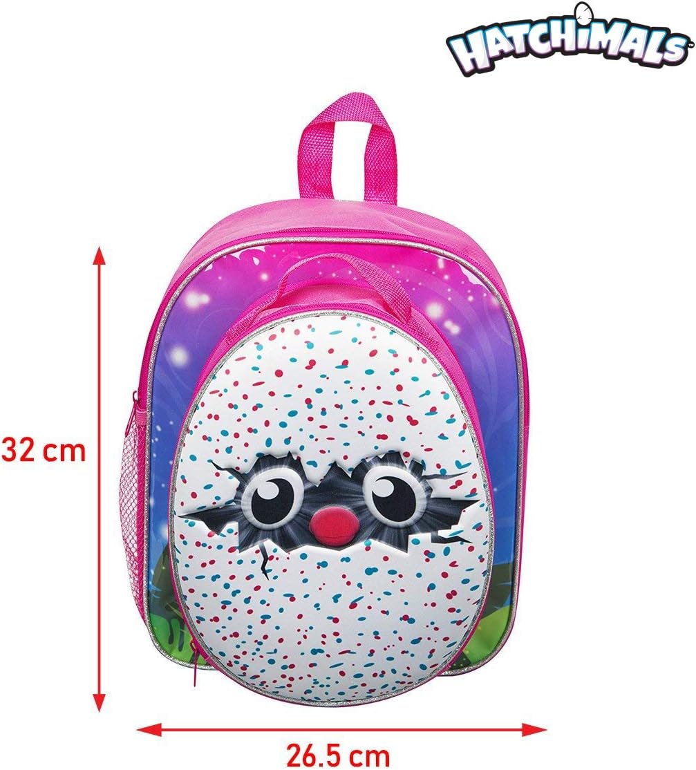 hatchimal backpack and lunchbox