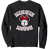 Disney Mickey and Friends Minnie Mouse Vintage Varsity Sweatshirt