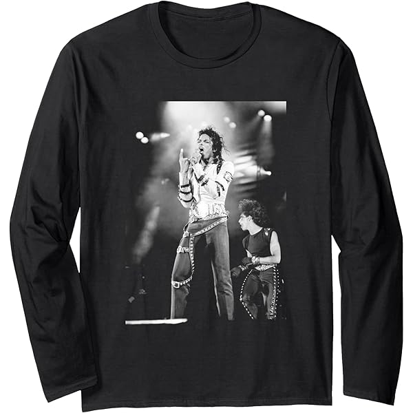 Amazon.com: Michael Jackson Bad World Tour 1988 Black and White