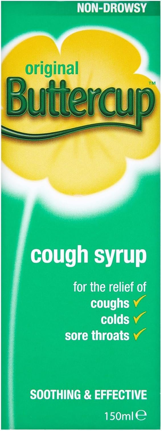 6 x Buttercup Original Cough Syrup 150ml Amazon.co.uk Health
