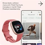 Fitbit Versa 4 Fitness Smartwatch GPS 6-Day Battery Pink Sand Copper Rose view 8