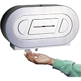 Bobrick B-2892 Twin Jumbo-Roll Toilet Paper Dispenser, Surface-Mounted