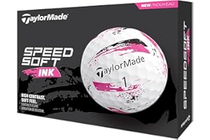 TaylorMade TM24 SpeedSoft Ink PNK GLB dz, White/Pink