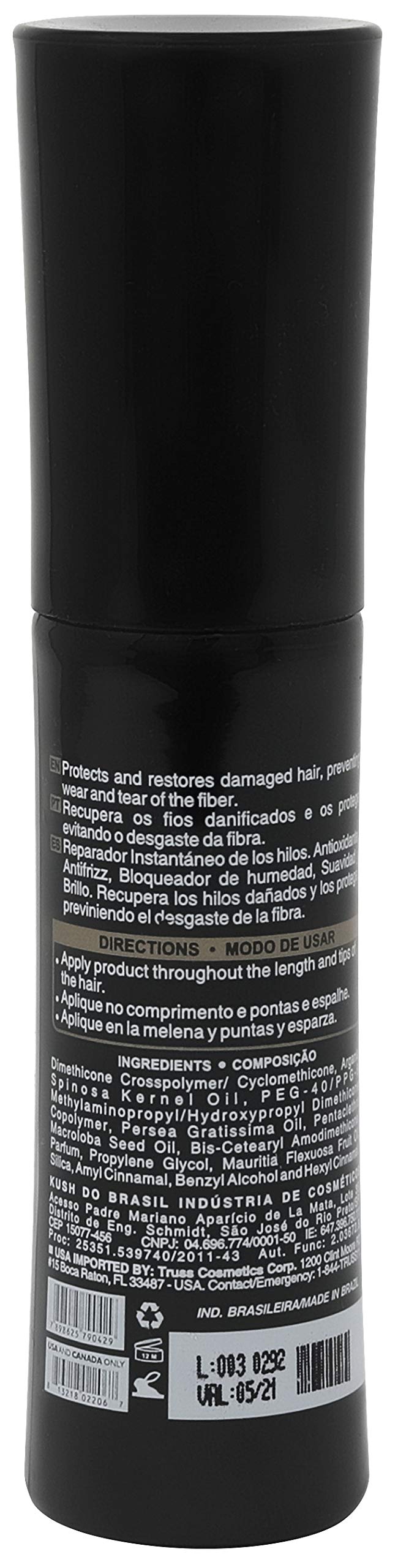 Truss Instant Repair - Daily Leave-In Hair Protector and Humidity Blocker - Seals Split Ends, Leaving Hair Shiny and Silky Soft