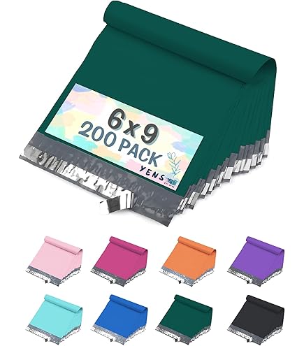 IMBAPrice 100 Count 6x9 Poly Mailers - Tear Proof Water Resistant Self Seal Shipping Envelopes