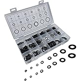 1 Pack 300 Pcs Car Sealing O-Ring, Auto O-Ring Assortment Kit Set,18 Sizes of Dustproof Oil-Proof Ring Accessory, Universal for Car, Suvs, Truck