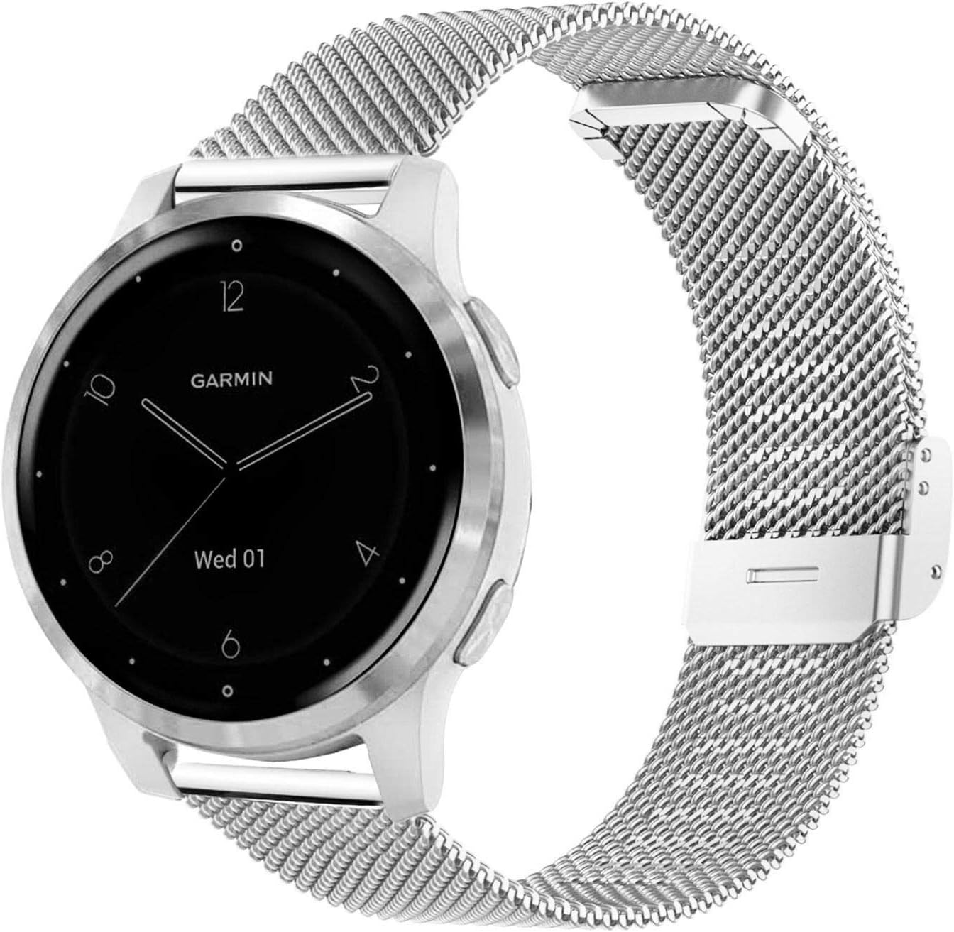 YOOSIDE Watch Strap for Garmin Vivoactive 4S / Vivomove 3S / Venu 2S / Venu 3S