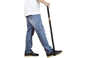 CONVELIFE Leg Lifter Strap - Rigid Foot Loop & Hand Grip for Adult,Senior,Elderly,Handicap, Disability & Pediatrics - Long Band Mobility Aid for Car, Bed,Couch,Hip Replacement & Wheelchair (36 inches)